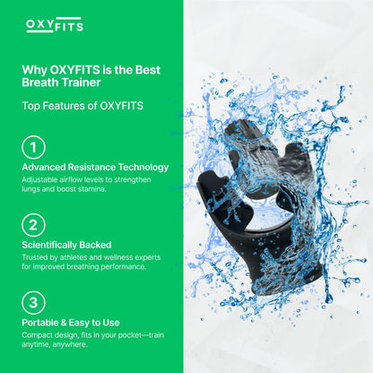 OXYFITS Breath Trainer - Cardio Edtion OXYFITS